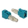 Delock - RF-Adapter - SMA weiblich zu FAKRA Z-Anschluss weiblich - Wasserblau