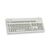 CHERRY G80-3000 - Tastatur - PS / 2, USB - USA - Tastenschalter: CHERRY MX Brown - Hellgrau