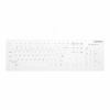 Active Key AK-C8112 - Tastatur - medizinisch - 100% - full size - waschbar - USB - QWERTY - Europa - Tastenschalter: CHERRY SX - weiß