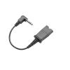 Poly - Headset-Kabel - Quick Disconnect zu Mini-Stecker - 15 cm - für Poly EncorePro - Replaces Poly SKU 40845-01