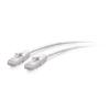 C2G 25ft (7.6m) Cat6a Snagless Unshielded (UTP) Slim Ethernet Network Patch Cable - White - Patch-Kabel - RJ-45 (M) zu RJ-45 (M) - 7.6 m - 4.8 mm - UTP - CAT 6a - geformt, ohne Haken - weiß