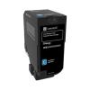Lexmark - Cyan - original - Tonerpatrone LCCP, LRP, Lexmark Corporate - für Lexmark CS720de, CS720dte, CS725de, CS725dte, CX725de, CX725dhe, CX725dthe