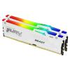 Kingston FURY Beast RGB - DDR5 - Kit - 32 GB: 2 x 16 GB - DIMM 288-PIN - 6000 MHz / PC5-48000 - CL36 - 1.35 V - ungepuffert - on-die ECC - weiß