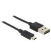 Delock EASY-USB - USB-Kabel - Micro-USB Typ B (M) zu USB (M) - 50 cm