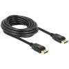 Delock - DisplayPort-Kabel - DisplayPort (M) zu DisplayPort (M) - 5 m - eingerastet - Schwarz