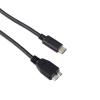 Targus - USB-Kabel - 24 pin USB-C (M) zu Micro-USB Typ B (M) - USB 3.0 - 3 A - 1 m - Schwarz - Europa - für Targus 2K, Universal 2k, Universal 4k