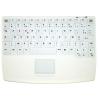 Active Key AK-4450-GFUVS - Tastatur - mit Touchpad - waschbar - kabellos - 2.4 GHz - Deutsch - weiß