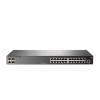 HPE Aruba 2930F 24G 4SFP+ - Switch - L3 - managed - 24 x 10 / 100 / 1000 + 4 x 1 Gigabit / 10 Gigabit SFP+ (Uplink) - an Rack montierbar