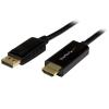 StarTech.com DisplayPort auf HDMI Kabel - 3m - DP zu HDMI Adapter mit Kabel - Ultra HD 4K 30Hz - St / St - Adapterkabel - DisplayPort männlich zu HDMI männlich - 3 m - 4K Unterstützung