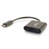 C2G USB C to HDMI Audio / Video Adapter w / Power Delivery - USB Type C to HDMI Black - Externer Videoadapter - USB-C - HDMI - Schwarz