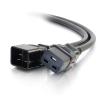 C2G - Stromkabel - IEC 60320 C19 zu IEC 60320 C20 - Wechselstrom 250 V - 15 A - 90 cm - Schwarz