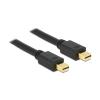 Delock Kabel Mini DisplayPort 1.2 Stecker > Mini DisplayPort Stecker 4K 60 Hz 0,5 m