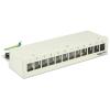 Delock Keystone Desktop Patch Panel - Patch Panel - Hellgrau, RAL 7035 - 12 Ports