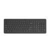 HP 220 - Tastatur - kabellos - 2.4 GHz - Deutsch - Schwarz - recycelbare Verpackung