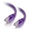 Kabel / 3 m Mlded / Btd Purple CAT5E PVC UTP P