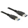 Delock - USB-Kabel - USB Typ A (M) zu USB Typ A (M) - USB 3.0 - 3 m - Schwarz
