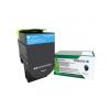 Lexmark X317 - Cyan - original - Tonerpatrone LCCP, LRP - für Lexmark CS317dn, CS417dn, CS517de, CX317dn, CX417de