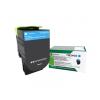 Lexmark X417 - Hohe Ergiebigkeit - Cyan - original - Tonerpatrone LCCP, LRP - für Lexmark CS417dn, CS517de, CX417de