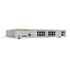 Allied Telesis CentreCOM AT-GS970M / 18 - Switch - L3 - managed - 16 x 10 / 100 / 1000 + 2 x SFP (mini-GBIC) (Uplink) - Desktop, an Rack montierbar