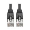 Eaton Tripp Lite Series Cat6a 10G Snagless Shielded STP Ethernet Cable (RJ45 M / M), PoE, Black, 10 ft. (3.05 m) - Patch-Kabel - RJ-45 (M) zu RJ-45 (M) - 3.05 m - STP - CAT 6a - IEEE 802.3af - geformt, ohne Haken, verseilt - Schwarz
