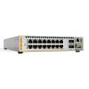 Allied Telesis AT X550-18XTQ - Switch - L3 - Smart - 16 x 1000 / 10000 + 2 x 40 Gigabit QSFP+ (Uplink) - an Rack montierbar