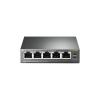 TP-Link TL-SF1005P - Switch - unmanaged - 5 x 10 / 100 (4 PoE) - Desktop - PoE (58 W)