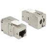 Delock Keystone Modul RJ45 Buchse Cat.6A werkzeugfrei