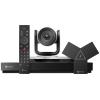 Poly G7500 - Videokonferenzsystem (camera, Mikrofon, Codec) - Zoom Certified, Zertifiziert für Microsoft Teams - Schwarz - mit EagleEye IV-12x camera