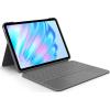 Logitech Combo Touch - Tastatur und Foliohülle - mit Trackpad - hintergrundbeleuchtet - Apple Smart connector - QWERTZ - Deutsch - Oxford Gray - für Apple 10.9-inch iPad Air (5th generation), 11-inch iPad Air (M2)