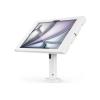 Compulocks iPad Air M2 13" (2024), Apex Enclosure Tilting Stand 8" - Befestigungskit (Aufstellung, Gehäuse) - freiliegende Front- / Rückkamera und Sensoren - für Tablett - verriegelbar - Metallrahmen - weiß - Bildschirmgröße: 33 cm (13") - Wandmontage