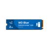 WD Blue SN5000 WDS200T4B0E - SSD - 2 TB - intern - M.2 2280 - PCIe 4.0 x4 (NVMe)