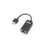 Lenovo ThinkPad Ethernet Extension Adapter Gen 2 - Netzwerkadapterkabel - RJ-45 (W) zu Lenovo Ethernet-Erweiterungsstecker (M) - 8 cm - für ThinkCentre M75t Gen 2, ThinkPad L13 Yoga Gen 2, P14s Gen 2, T14s Gen 2, X13 Gen 2