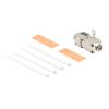 Delock - Netzwerkkoppler - LSA zu LSA - STP - CAT 6a - Silber