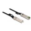 Delock - Direktanschlusskabel - SFP+ zu SFP+ - 7 m - twinaxial - passiv - Schwarz