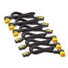 Kabel / Power Cord Kit (6 ea), Locking, C13 to C14 (90 Degree), 1.8m
