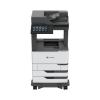 Lexmark MX822ade - Multifunktionsdrucker - s / w - Laser - 215.9 x 355.6 mm (Original) - A4 / Legal (Medien) - bis zu 52 Seiten / Min. (Kopieren) - bis zu 52 Seiten / Min. (Drucken) - 1200 Blatt - 33.6 Kbps - USB 2.0, Gigabit LAN, USB 2.0-Host