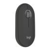 Logitech Pebble Mouse 2 M350s - Maus - optisch - 3 Tasten - kabellos - Bluetooth 5.2 LE - Tonal Graphite