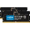 Crucial - DDR5 - Kit - 16 GB: 2 x 8 GB - SO DIMM 262-PIN - 5200 MHz / PC5-41600 - CL42 - 1.1 V - on-die ECC - Schwarz
