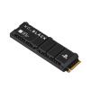 WD Black SN850P NVMe SSD WDBBYV0010BNC-WRSN - SSD - 1 TB - intern - M.2 2280 - PCIe 4.0 x4 (NVMe) - integrierter Kühlkörper