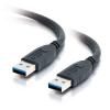 Kabel / 2 m USB 3.0 AM-AM Black