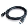 Kabel / 1 m USB 3.0 AM-Micro BM Black