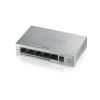 Zyxel GS1005HP - Switch - unmanaged - 4 x 10 / 100 / 1000 (PoE+) + 1 x 10 / 100 / 1000 - Desktop, wandmontierbar - PoE (60 W)