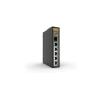 Allied Telesis IS Series AT-IS130-6GP - Switch - 5 x 10 / 100 / 1000 (PoE+) + 1 x 100 / 1000 SFP - an DIN-Schiene montierbar, wandmontierbar - PoE+ (90 W)