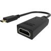 VISION Professional installationstauglicher Adapter USB-C zu HDMI - 30 JAHRE GARANTIE - Lässt sich an USB-C anschließen und hat eine normal große HDMI-Buchse - Maximale Auflösung 4K bei 30 Hz - USB-C 3.1 (M) zu HDMI (F) - Treiber in den Adapter integ