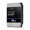 WD Ultrastar DC HC550 - Festplatte - verschlüsselt - 14 TB - intern - 3.5" (8.9 cm) - SATA 6Gb / s - 7200 rpm - Puffer: 512 MB - RSA - TCG Encryption, Self-Encrypting Drive (SED)