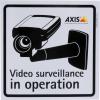 AXIS Surveillance Sticker - Aufkleber (Packung mit 10)