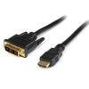 StarTech.com 1m HDMI auf DVI-D Kabel - HDMI zu DVI Adapterkabel bidirektional - St / St - Adapterkabel - HDMI männlich zu DVI-D männlich - 1 m - abgeschirmt - Schwarz