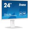 iiyama ProLite XUB2497HSN-W1 - LED-Monitor - 61 cm (24") (23.8" sichtbar) - 1920 x 1080 Full HD (1080p) @ 100 Hz - IPS - 250 cd / m² - 1300:1 - 1 ms - HDMI, DisplayPort - Lautsprecher - Matte, weiß