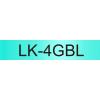 Epson LabelWorks LK-4GBL - Black on Pearlized Green - Rolle (1,2 cm x 9 m) 1 Kassette(n) Hängebox - Bandkassette - für LabelWorks LW-C410, LW-C610