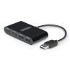StarTech.com 4-Port USB 2.0 Hub, USB Bus Powered, Small Travel Mini USB Hub, USB 2.0 Splitter, Multi-Port Portable USB Hub, 480Mbps, Overcurrent Protection (OCP) - Hub - 4 x USB 2.0 - Desktop